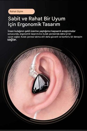 Kz Lıbra X Versiyon Iem Kulak Içi Kulaklık Mikrofonlu