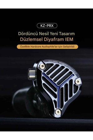 Kz Prx Dördüncü Nesil Planar Diyafram Iem Mikrofonlu