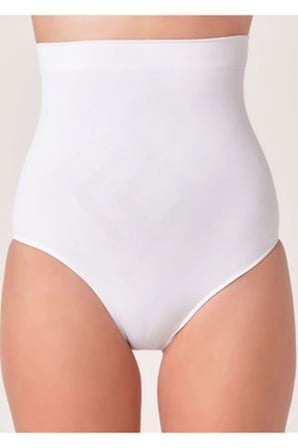 #Slip Polyamid Sıkılaştırıcı Şık Toparlayıcı Konforlu Günlük İnce Beyaz Kadın Dikişsiz Slip Korse
