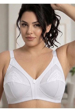 #Sütyen Kadın Mikrofiber Esnek Kaliteli Vücut Şekillendirici Sıkılaştırıcı Beyaz Toparlayıcı Sütyen