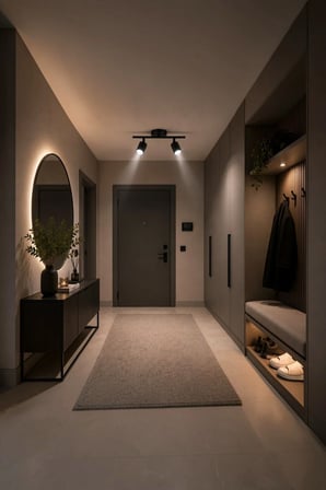 Spoty 2'Li Siyah RenkliBEYAZ IŞIK Modern Tasarım Salon - Mutfak - Banyo Spot Sıralı Avize