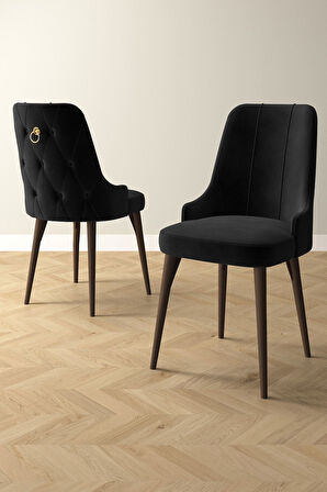 Mabel Barok Desen 80x132 Açılabilir Yemek Odası Takımı 4 Sandalye, 1 Bench