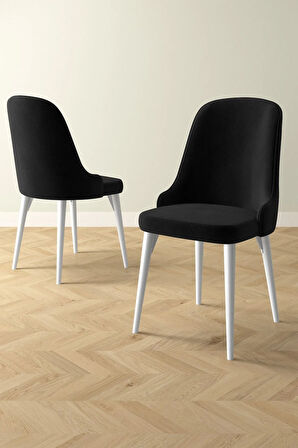 Ikon Beyaz Mermer Desen 80x132 MDF Açılabilir Yemek Masası Takımı 4  Sandalye