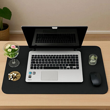ergonomik ve şık masaüstü deri sümen mousepad