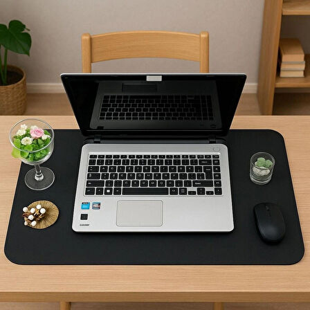 ergonomik ve şık masaüstü deri sümen mousepad