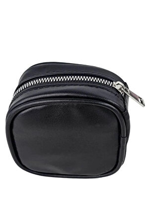 Çanta İçi Organizer Mini Makyaj Çantası - Mini Kozmetik Çantası - Siyah