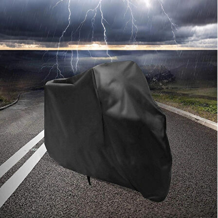 Su Geçirmez Dayanıklı Motosiklet Brandası - Dört Mevsim Koruma