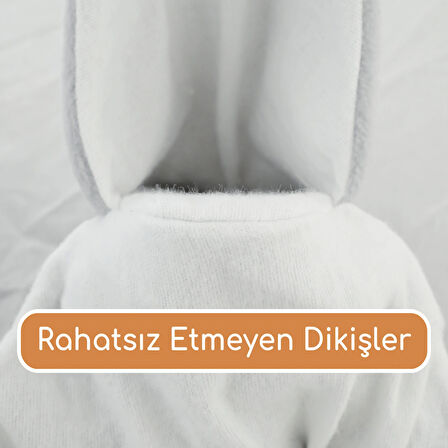 pufien Organik Pamuk Astarlı, Bebek İlk Adım Ayakkabısı, Kaydırmaz Taban, Bebek Pandufu, Siyah Patik