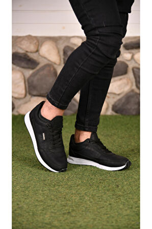 Şık Tasarım Bağcıklı Hafif Günlük Yürüyüş Rahat Taban Casual Sneaker Spor Ayakkabı