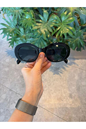 Lunat C aksesuarlı Güneş Gözlüğü Kemik Trend Gözlük