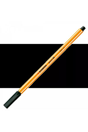 point 88 - İnce Keçe Uçlu Kalem - Siyah (1 Adet)