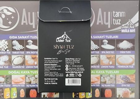 SİYAH TUZ KALA NAMAK 200 GR.