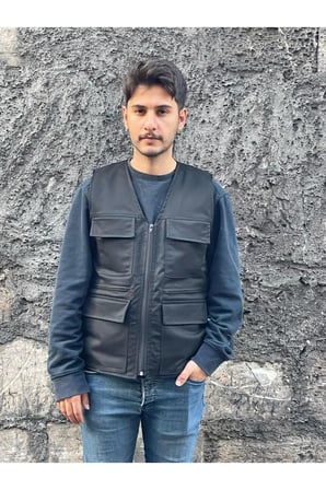 Erkek Yazlık Keten Kumaş Avcı Yelek Çok Cepli 7 Cep Beden tablosuna göre sipariş veriniz.