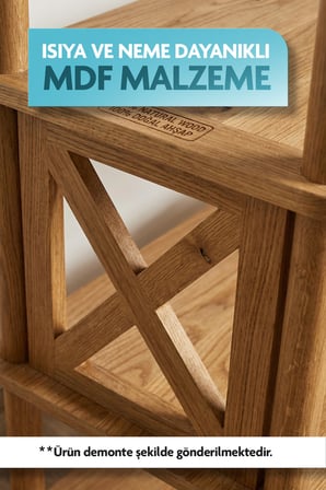 Vestiyer Askılı Raflı MDF Portmanto Antre Giriş Dolabı Ayakkabılık Organizer 120*38*170cm