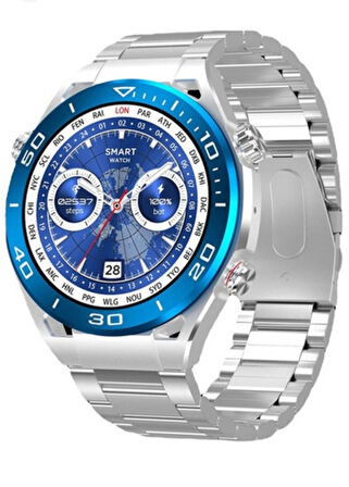 Samsung S24 Uyumlu Watch Classic Sk4 Ultimate 49mm 1.45' Tam Ekran Gps/nfc/sesli Asistan Akıllı Saat