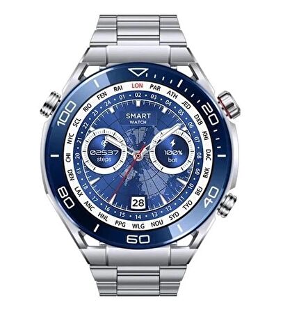 ios Android Uyumlu Watch Classic Sk4 Ultimate 49mm 1.45' Tam Ekran Gps/sesli Asistan Akıllı Saat