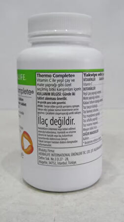Herbalife Thermo Complete® - Spor ve Yoğun Günler İçin Zindelik Takviyesi