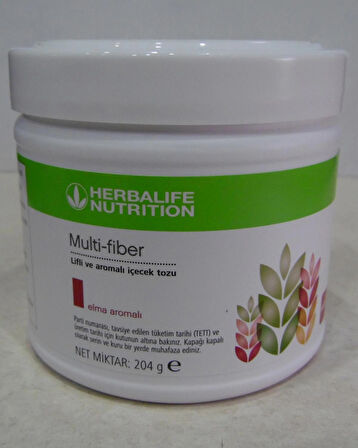 Multi-Fiber Lifli ve Elma Aromalı İçecek Tozu 204 g 