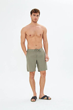 Erkek Keten Şort