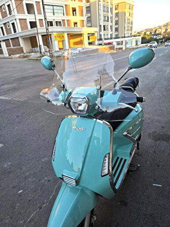 MOTOCAM Skyjet Bellina Ön Cam 2024-2025 Model 41cm Şeffaf Renkli 4mm Elcikli APARATSIZDIR