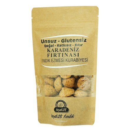 Karadeniz Fırtınası Fındık Ezmeli Kurabiye 110gr - Giresun Fındığı
