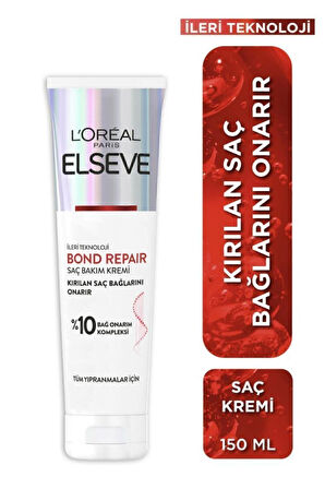 Elseve Bond Repair Bağ Onarıcı Saç Bakım Seti Şampuan +bakım Kremi +şampuan Öncesi Kurtarıcı Bakım