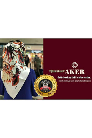 Mint Yeşili Aker Polyester Twil Eşarp 951