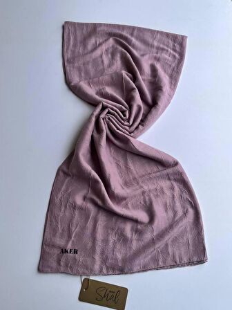 Lila Aker Kraş Şal