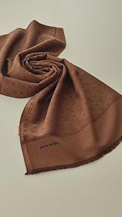 Kahverengi Pierre Cardin Şal
