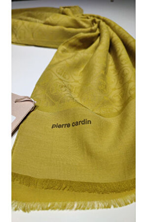 yağ Yeşili Pierre Cardin Şal