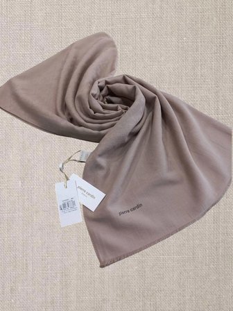 Kahverengi Pierre Cardin Cotton Şal