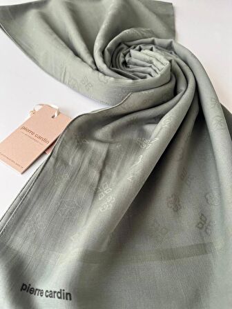 Mint Yeşili Pierre Cardin Cotton Şal