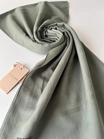 Mint Yeşili Pierre Cardin Cotton Şal