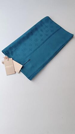 Petrol Mavisi Pierre Cardin Cotton Şal