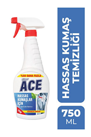 Kumaş ve Hassas Yüzeyler İçin Güçlü Leke Çıkarıcı Sprey 750 ml