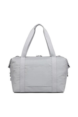 Battal Boy Kadın Çantası Krinkıl Kumaş Geniş Hacimli Suya Dayanıklı