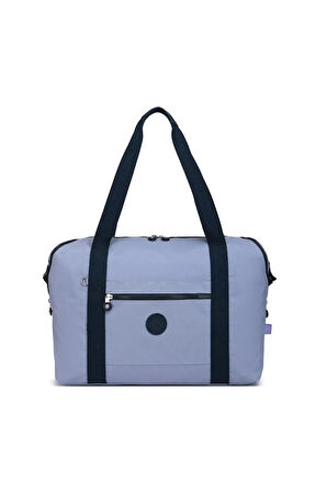 Battal Boy Kadın Çantası Krinkıl Kumaş Geniş Hacimli Suya Dayanıklı