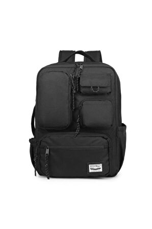 Smartbags Okul Sırt Çantası Geniş Hacimli Laptop Gözlü reflektör fermuar Yandan Cepli