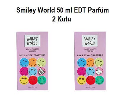 SMILEY WORLD Smiley World 50 ml Parfüm EDT x 2 Adet