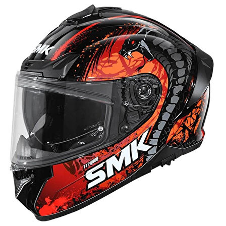 Smk Typhoon Reptile Kapalı Kask