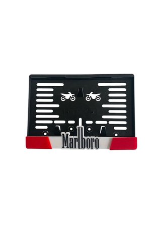 Marlboro motor plakalık 1.Kalite Kabartmalı plakalık