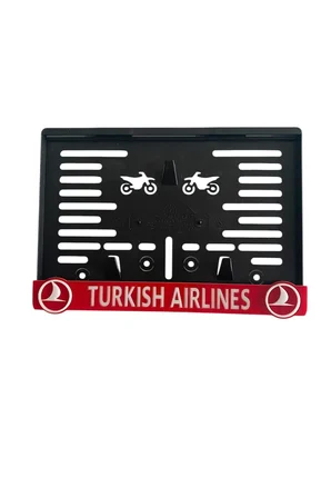 Turkish Airlines motor plakalık 1.Kalite Kabartmalı plakalık