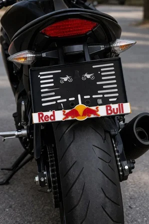 Redbull motor plakalık 1.Kalite Kabartmalı plakalık