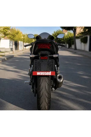 Wasted motor plakalık 1.Kalite Kabartmalı plakalık