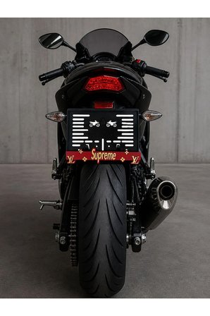 Supreme motor plakalık 1.Kalite Kabartmalı plakalık