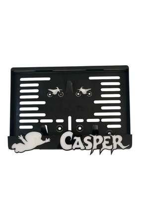 Tüm Motorlara Uyumlu motosiklet plakalığı Casper tasarımlı Plakalık 1 Adet