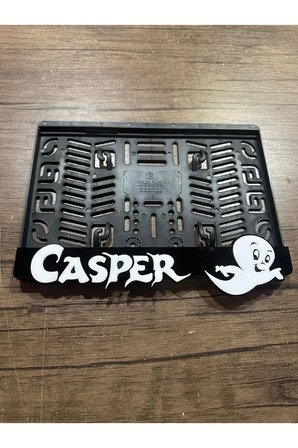 PLEKSİ KABARTMALI CASPER MOTOR PLAKALIK