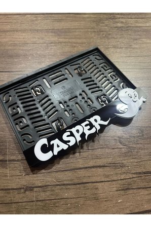 PLEKSİ KABARTMALI CASPER MOTOR PLAKALIK