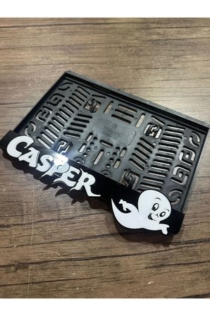 PLEKSİ KABARTMALI CASPER MOTOR PLAKALIK