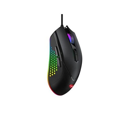 GameNote MS814 Kablolu RGB Gaming Mouse Siyah  USB/Ayarlanabilr RGB ışıklı/DPI